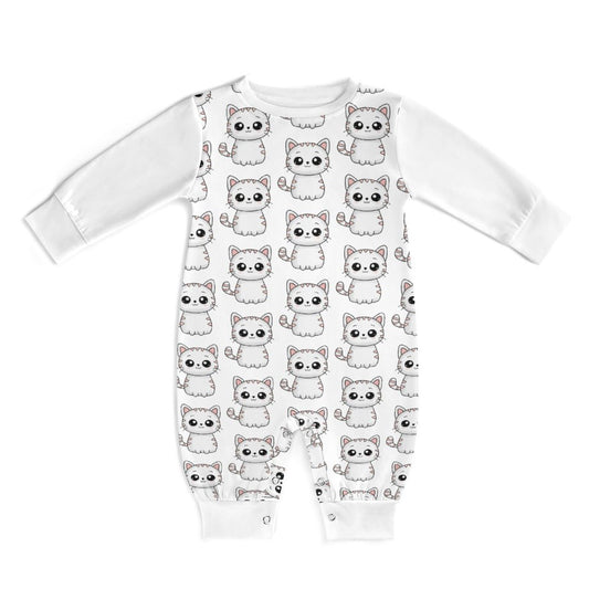 Cats Baby Romper