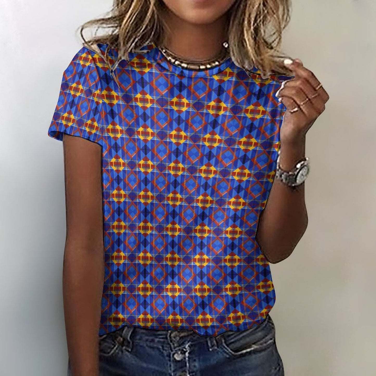 Cotton Summer Short Sleeve T-Shirts for Women