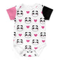 220gsm Faux Cotton Short Sleeve Baby Romper(All-over Printing)