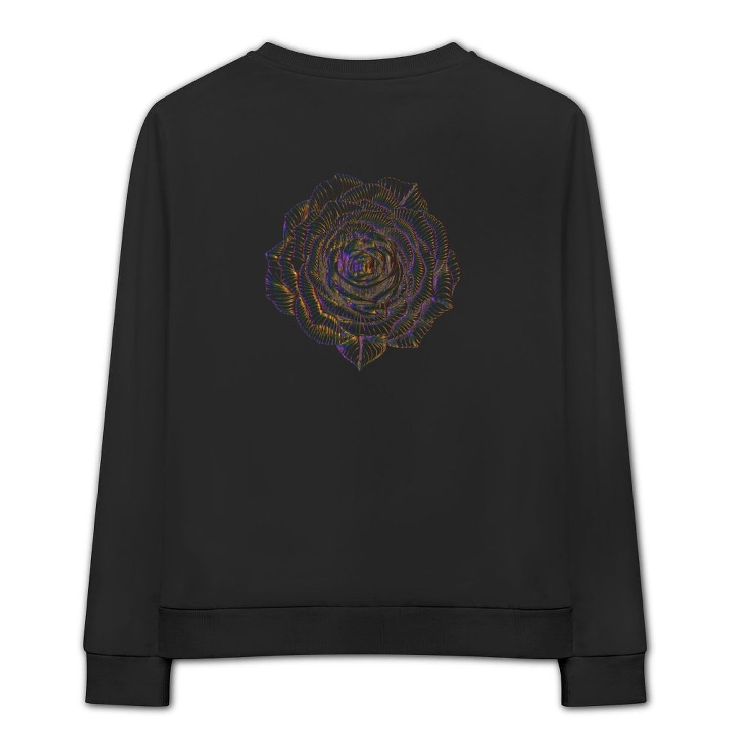 Women's Cute Sweatshirt (Back Printing)