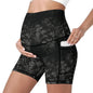 Pregnancy Yoga Shorts Black