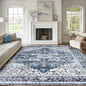 CHITOOMA 8'x10' Area Rugs for Living Room, Machine Washable Rugs Vintage Area Rug
