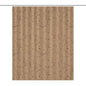 Brown shower curtain