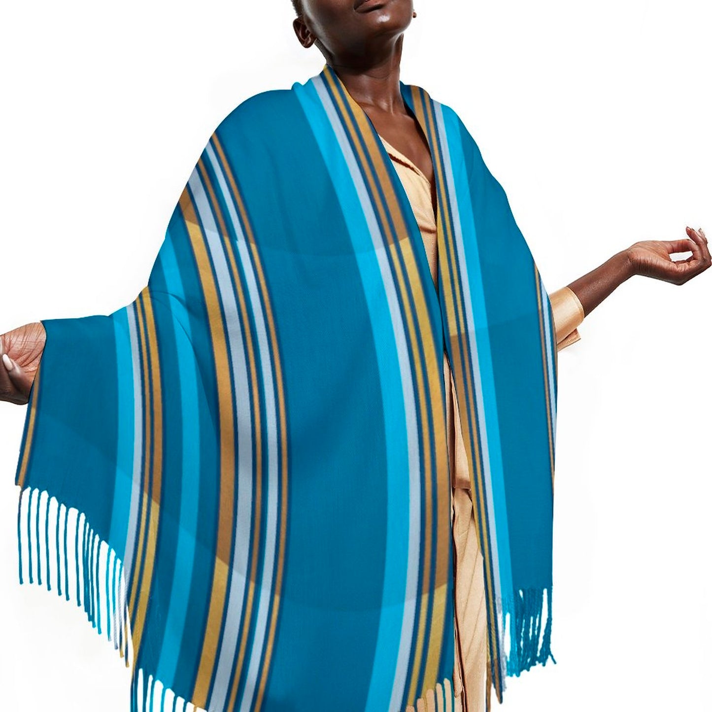 Cashmere-like Tassel Scarf