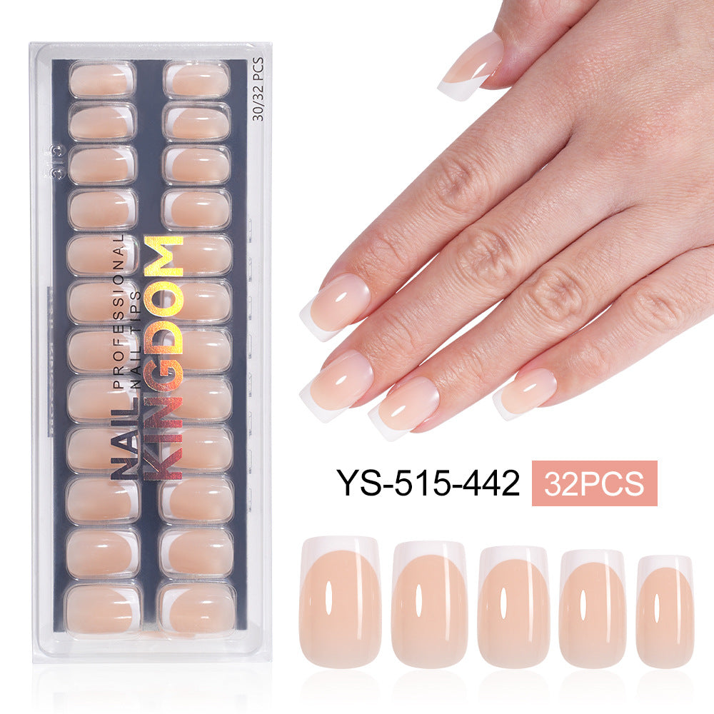 "Classic White French" - Timeless 32Pcs Press-On Nails Set – Image 20