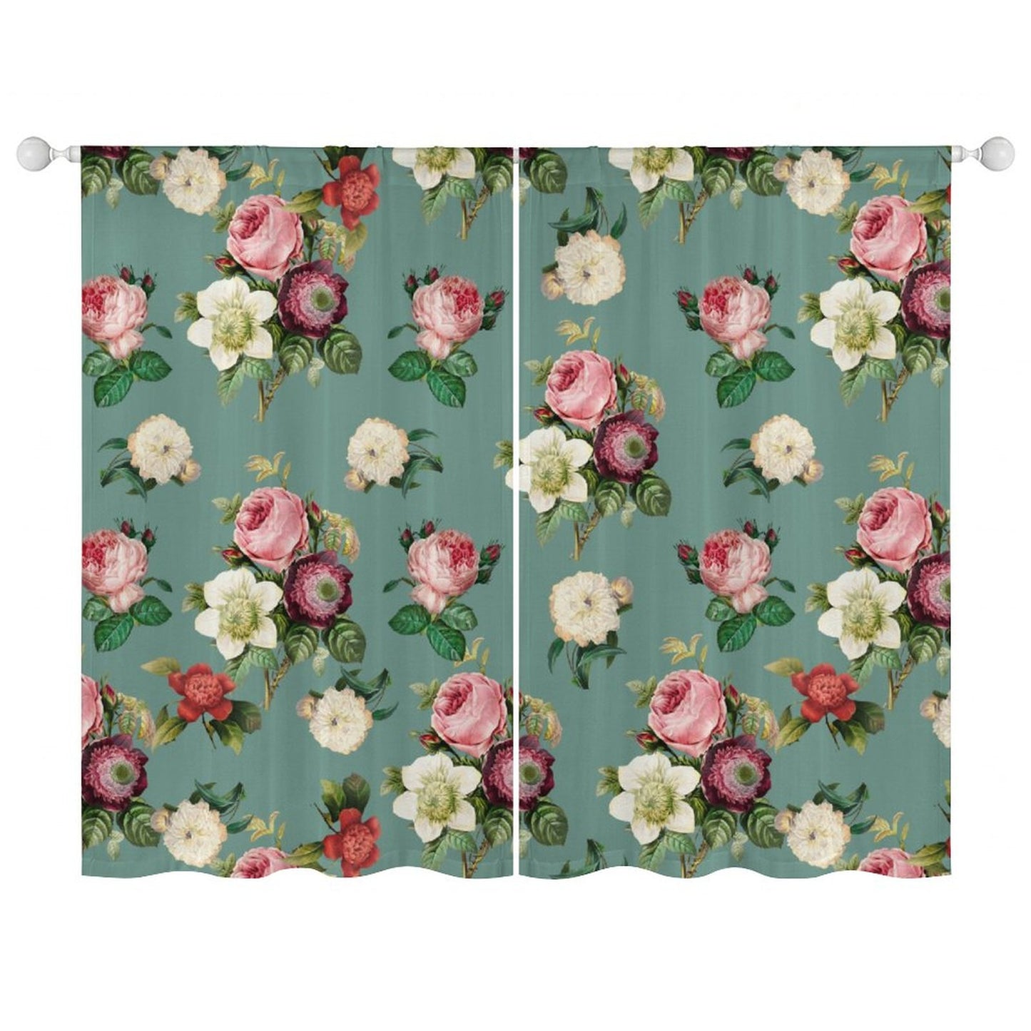 Sheer Curtain Flower