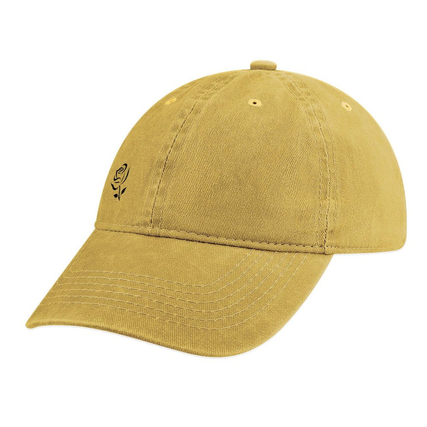 Adjustable Peaked Caps for Men and Women - Rose