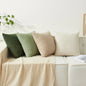 4 pack Soft Velvet Modern Double-Sided Design Sofa Pillowcases, Office Chair Backrest Pillowcases, Bedside Cushion Covers, And Machine-Washable Sofa And Bed Decorative Cushion Covers. 18 x 18
