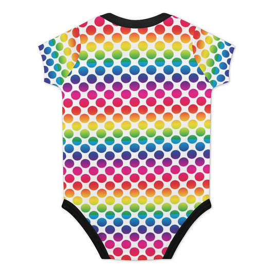 Faux Cotton Short Sleeve Baby Romper
