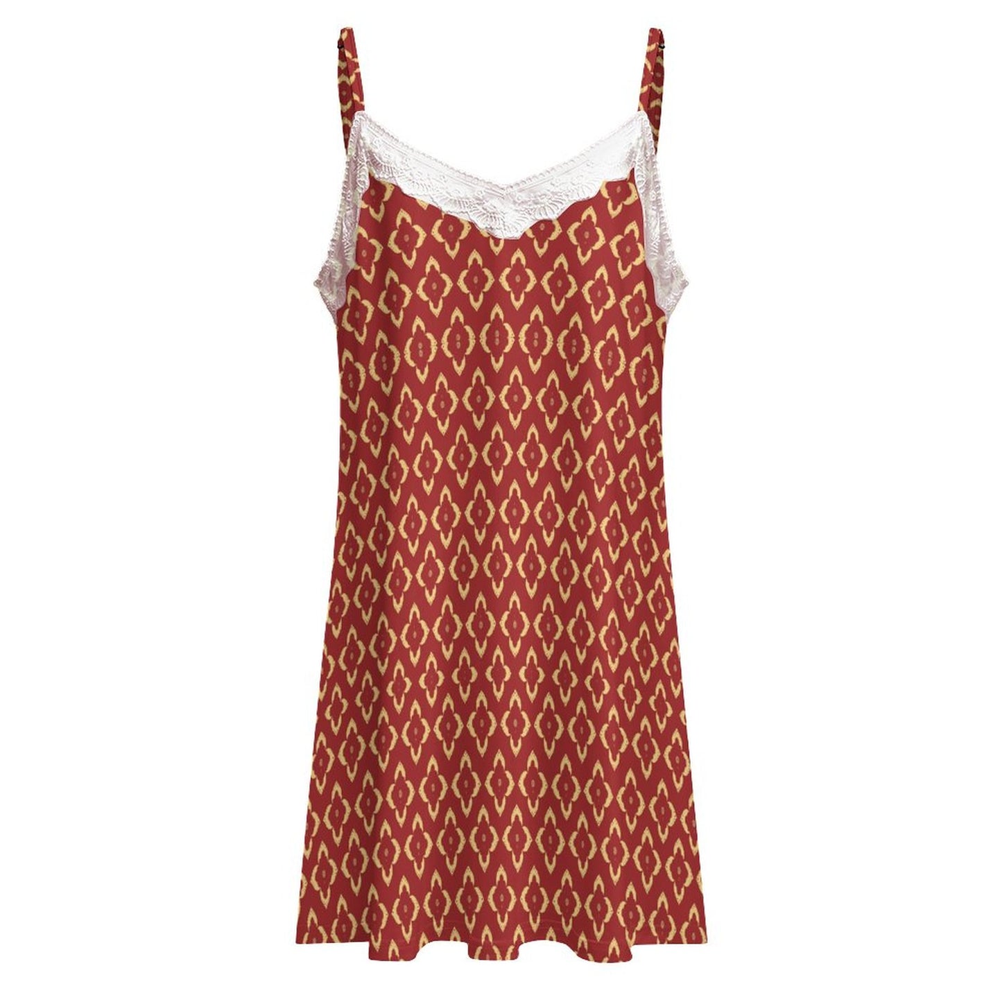 Beautiful Lace-Trimmed Camisole Nightgown