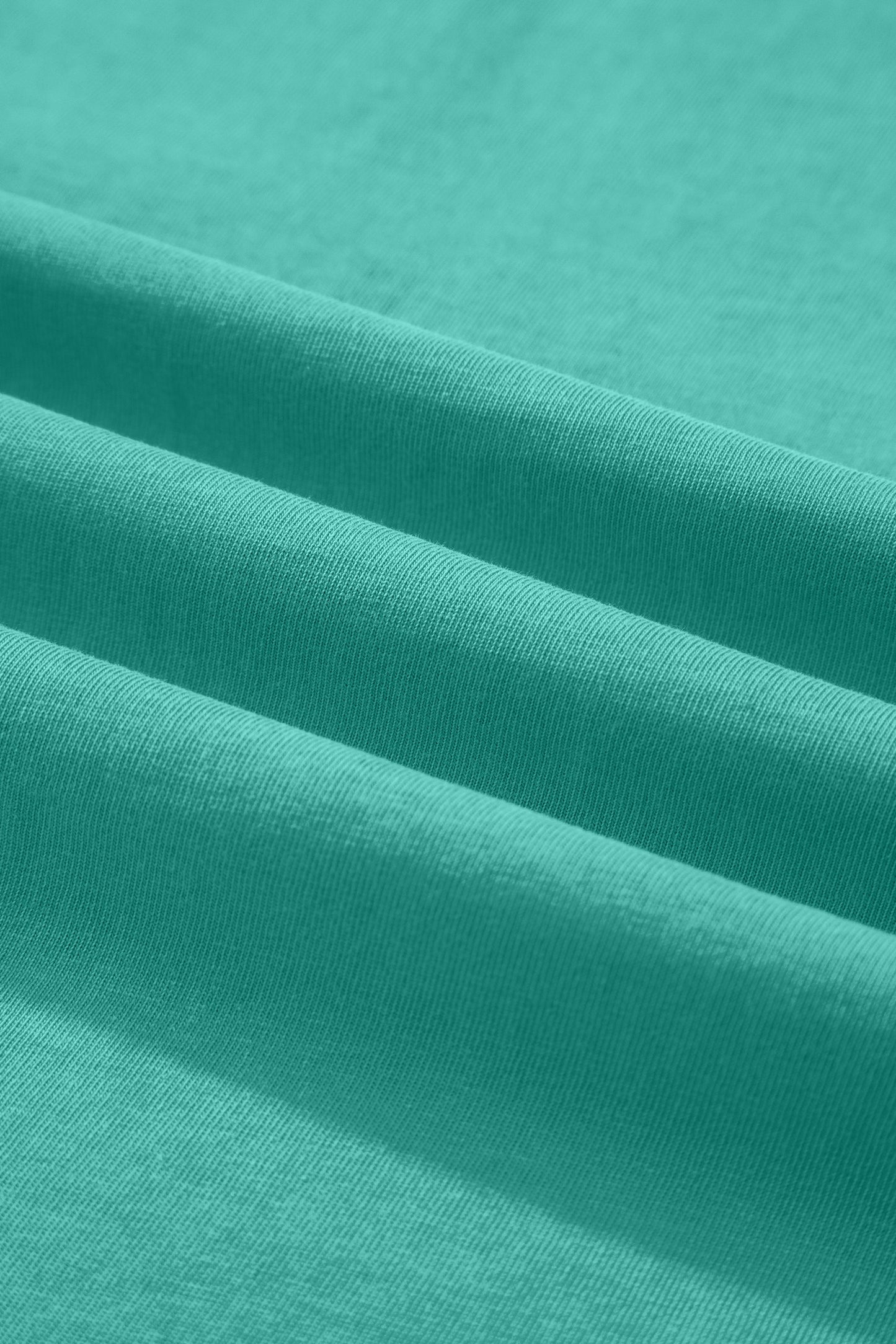 Mint Green Cotton Mineral Wash T Shirt