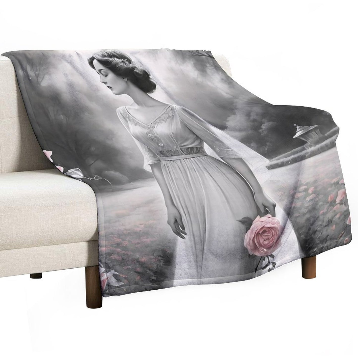 Flannel Blanket (One-sided Printing)-50"×60"