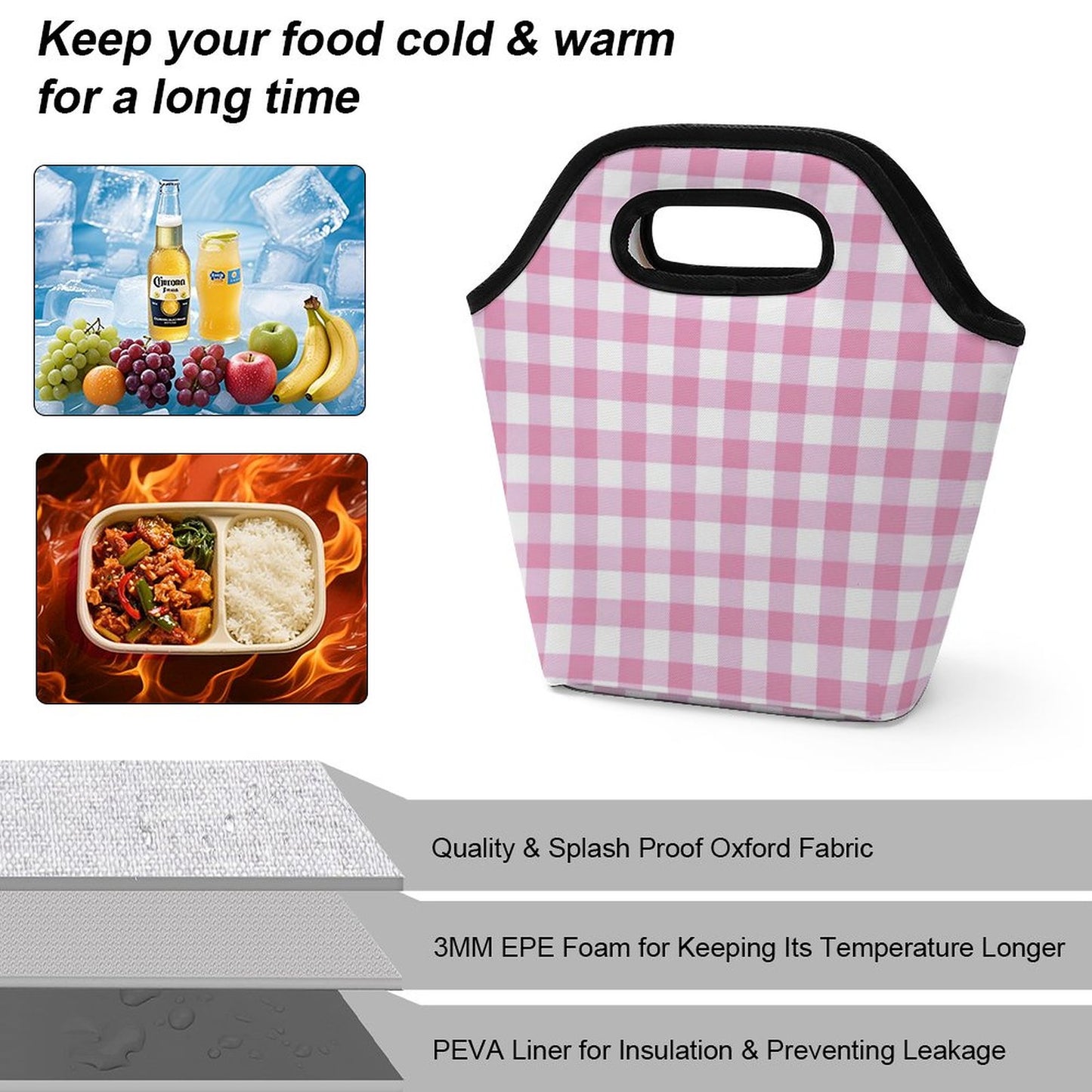 Portable Tote Bag for Meals