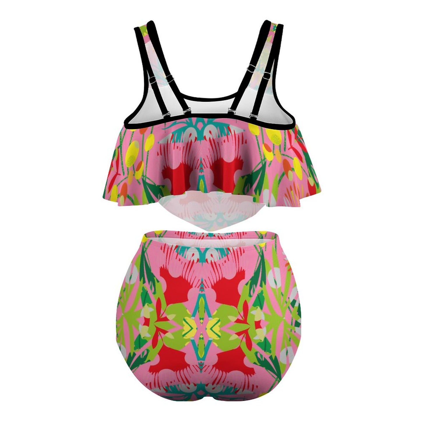 Plus Size Women's Two piece Swimsuit with Tankini