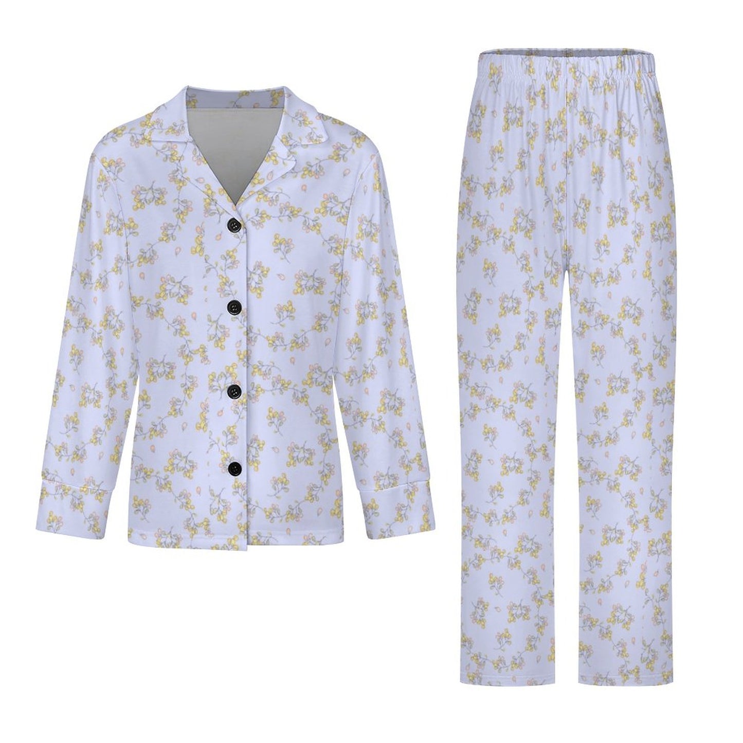 V-Neck Women Night Wear Pajamas