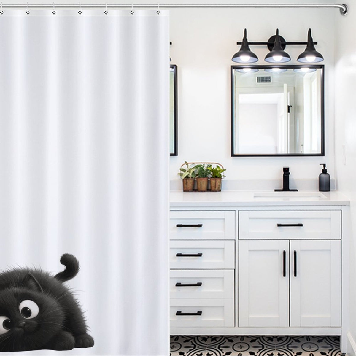 Cat Shower Curtain