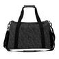 Travel Duffel Bag Black Swirls