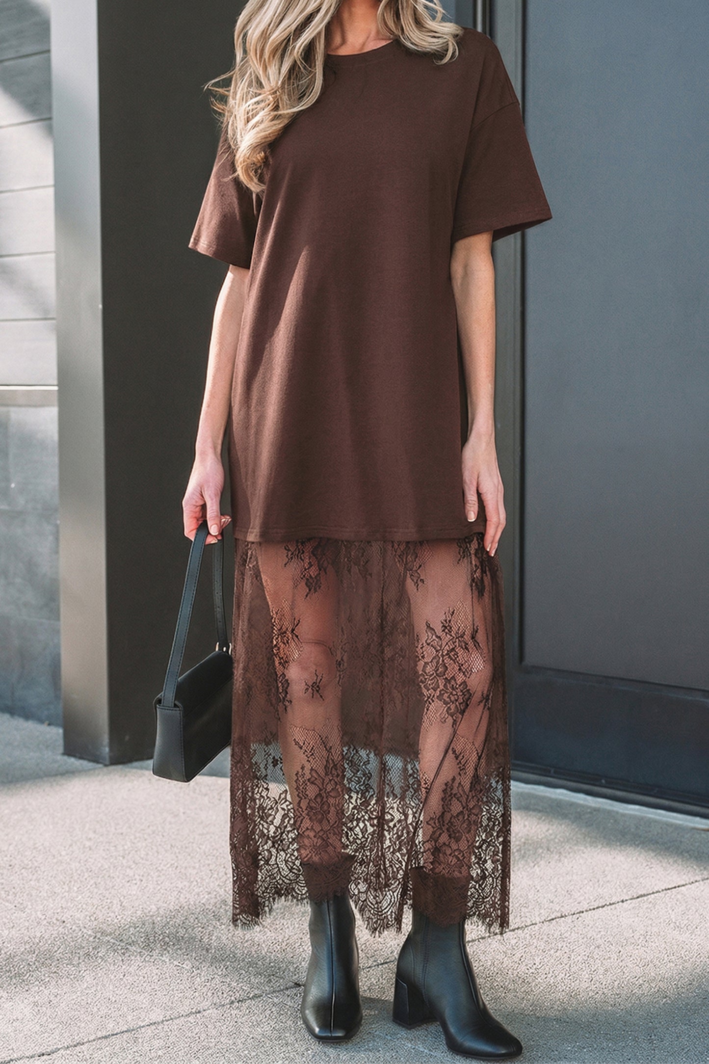 T Shirt Loose Maxi Dress