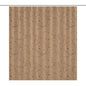 Brown shower curtain