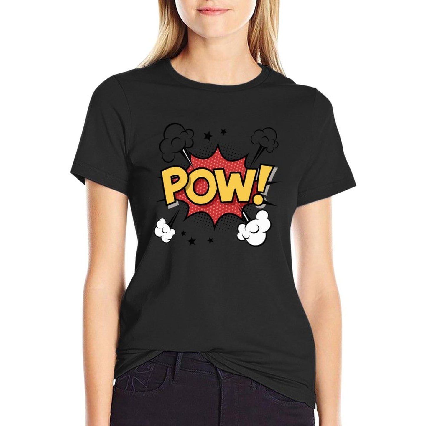 Short Sleeve Cotton Crewneck T-Shirt for Men Women