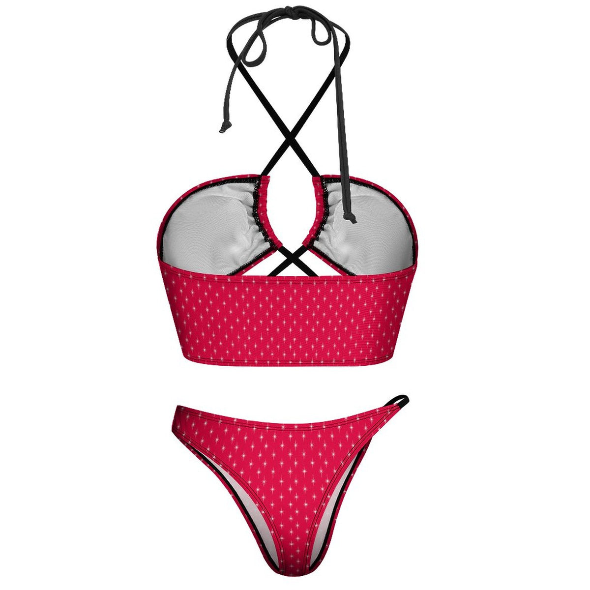Red Custom Design Bikini Swimsuit