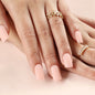 Press on nails wholesale solid color matte rectangular nail Press on nails piece Finished product Press on nails – Image 6