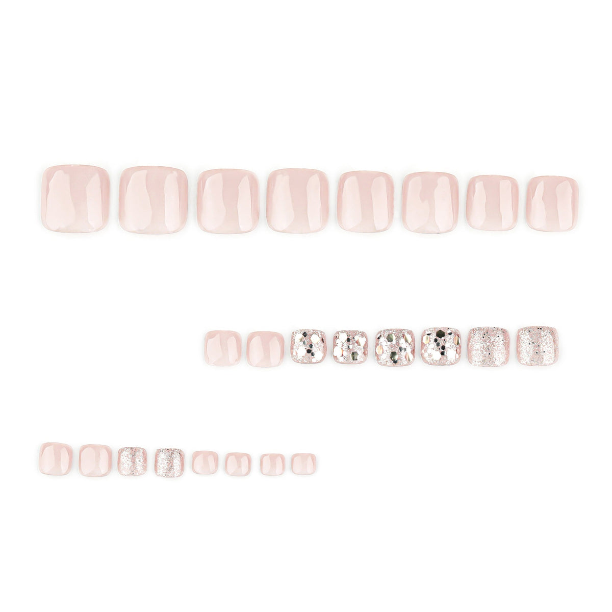 cat eye flash wears nail and foot nail glitter powder sequins foot manicure hot-selling toenail and foot nail – Image 2