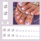 Pure desire French diamond flash ins wind sweet and cool hot girl press-on nails and Press-on toenails special fake nail manicure piece Press-on toenails nail｜365nails