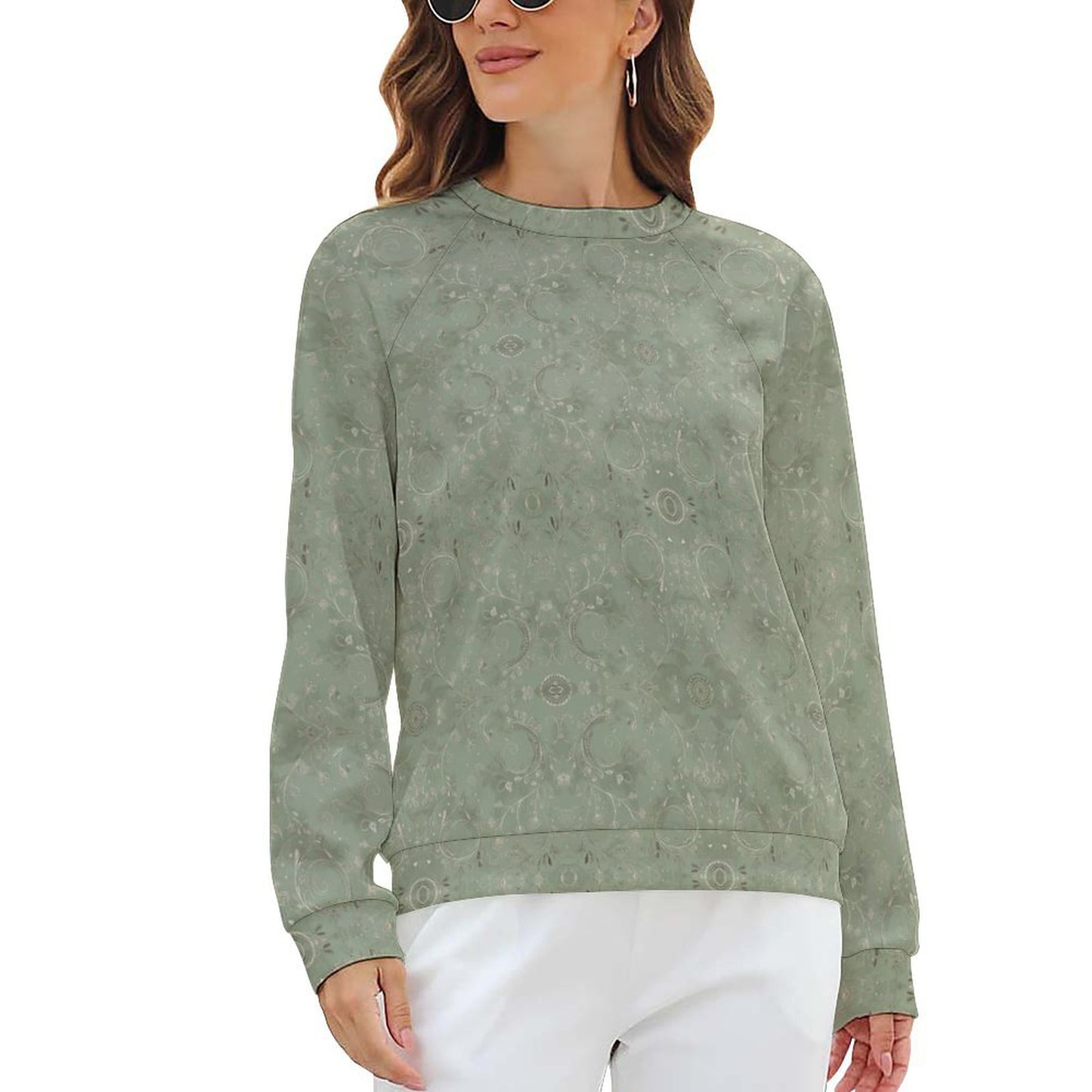 Custom Sweatshirt Designs Raglan Style