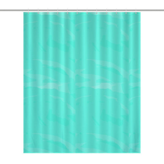 Teal Shower Curtain