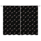 Sheer Curtain Black