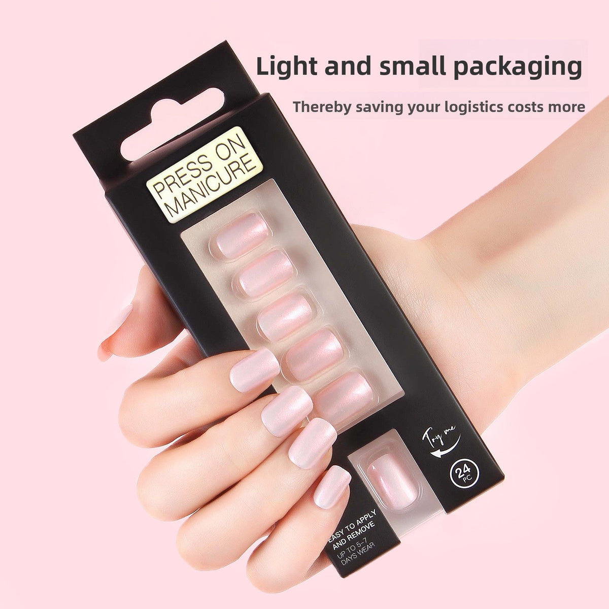 Aurora Glow Short Nail Set – Image 3