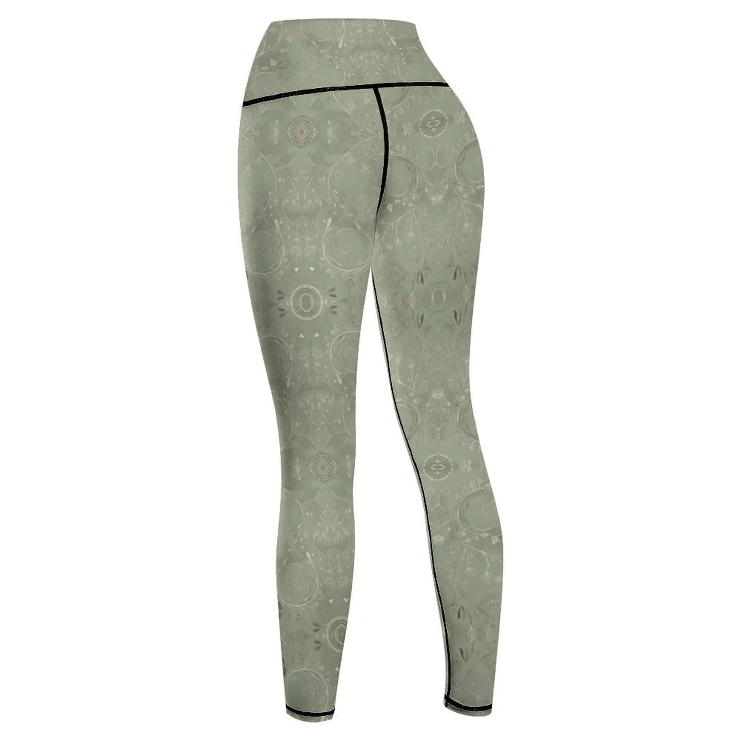 Women Workout Yoga Pants with Lines