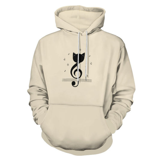 Hoodie with Double-layer hood Cat