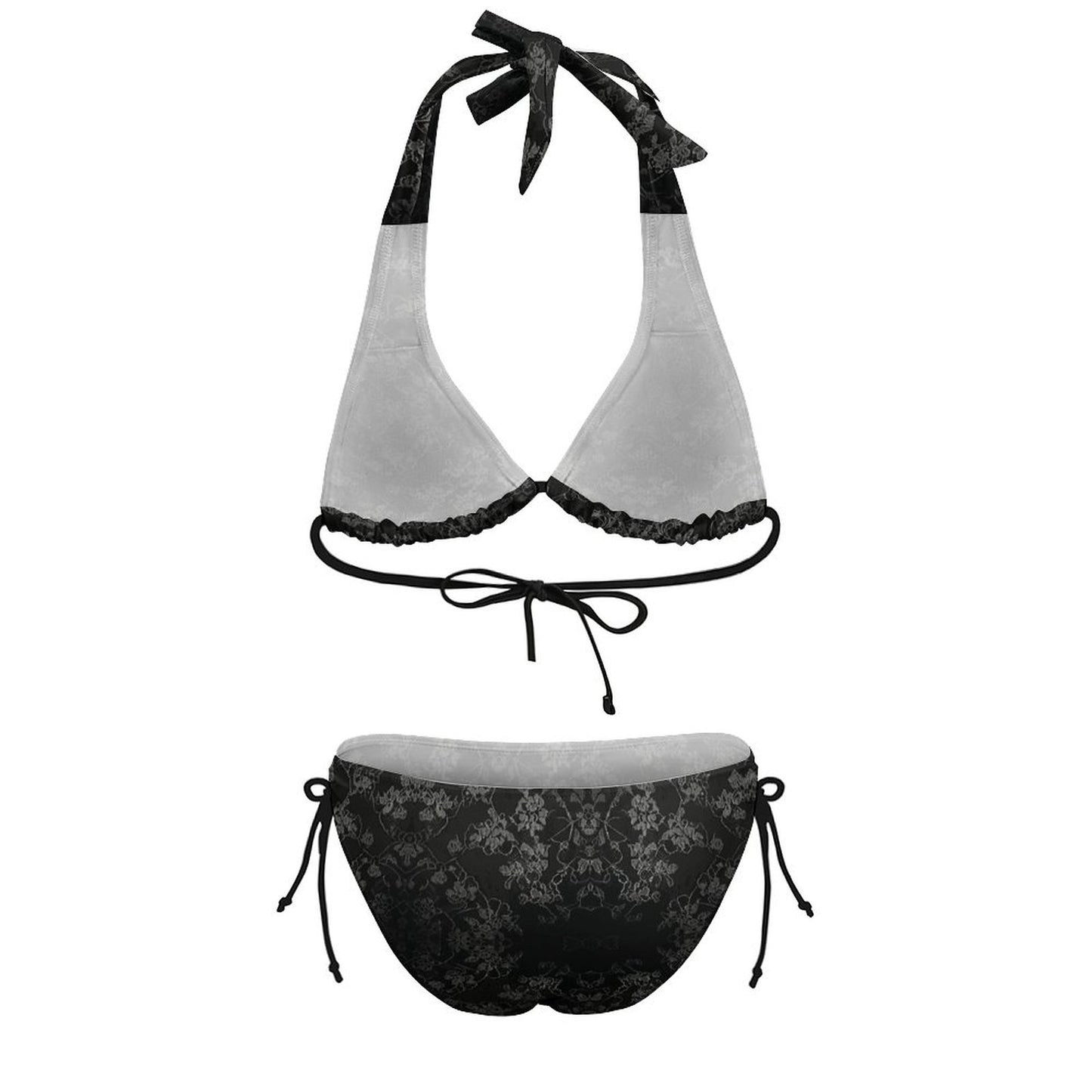 Two Piece Halter Swimsuit