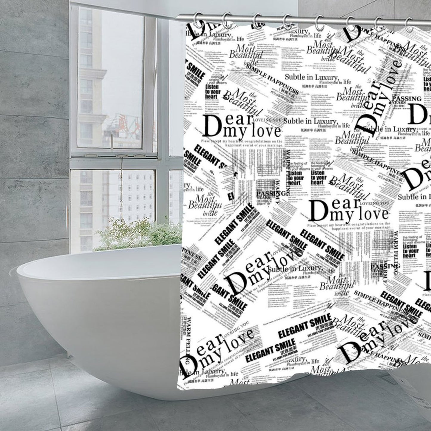 Waterproof Shower Curtain