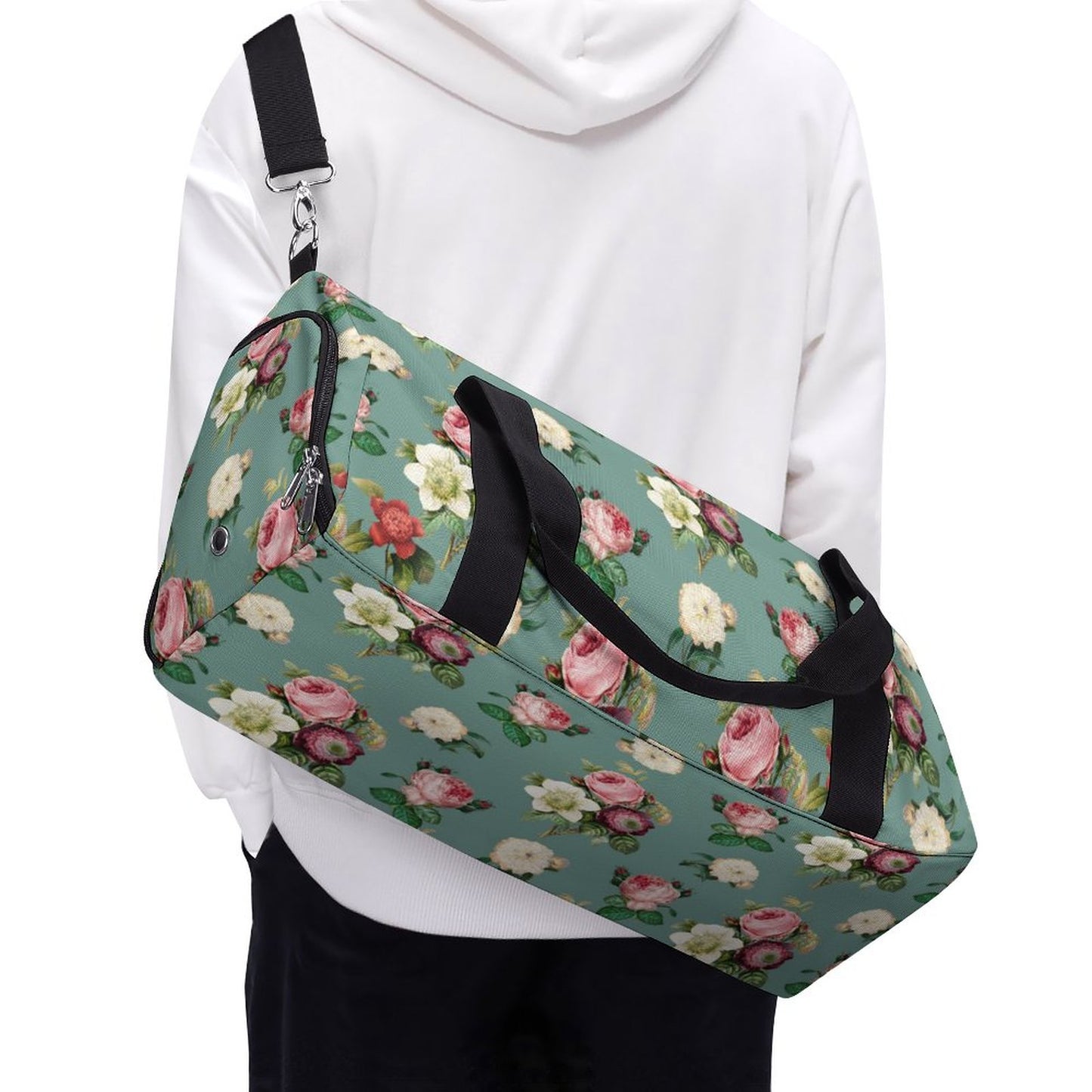 Oxford Gym Duffle Bag - Roses
