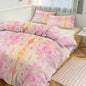 3-Piece Bedding Set-90"x90"/ 229x229cm (Dual-sided Printing)