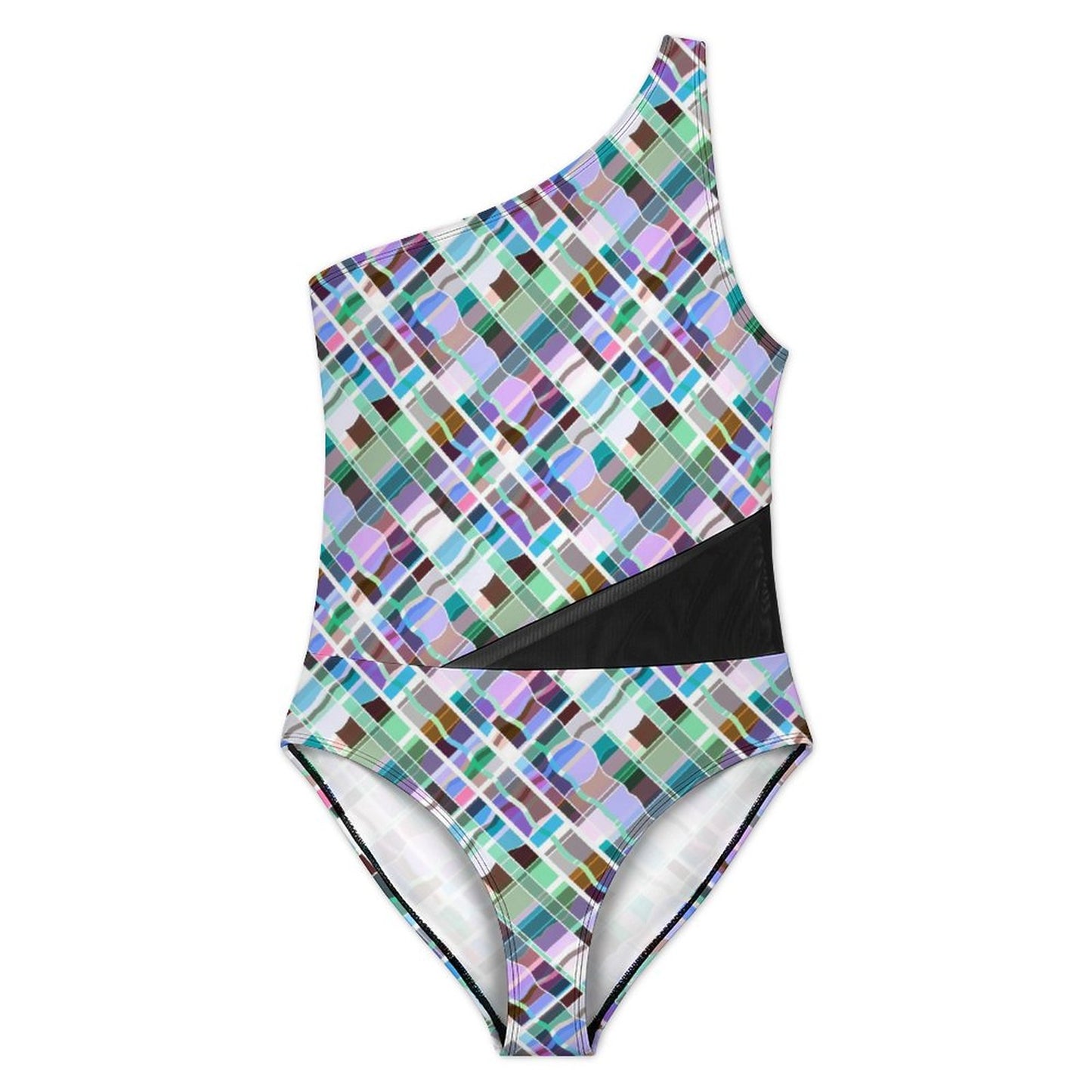 Mesh One-Piece Swimsuit