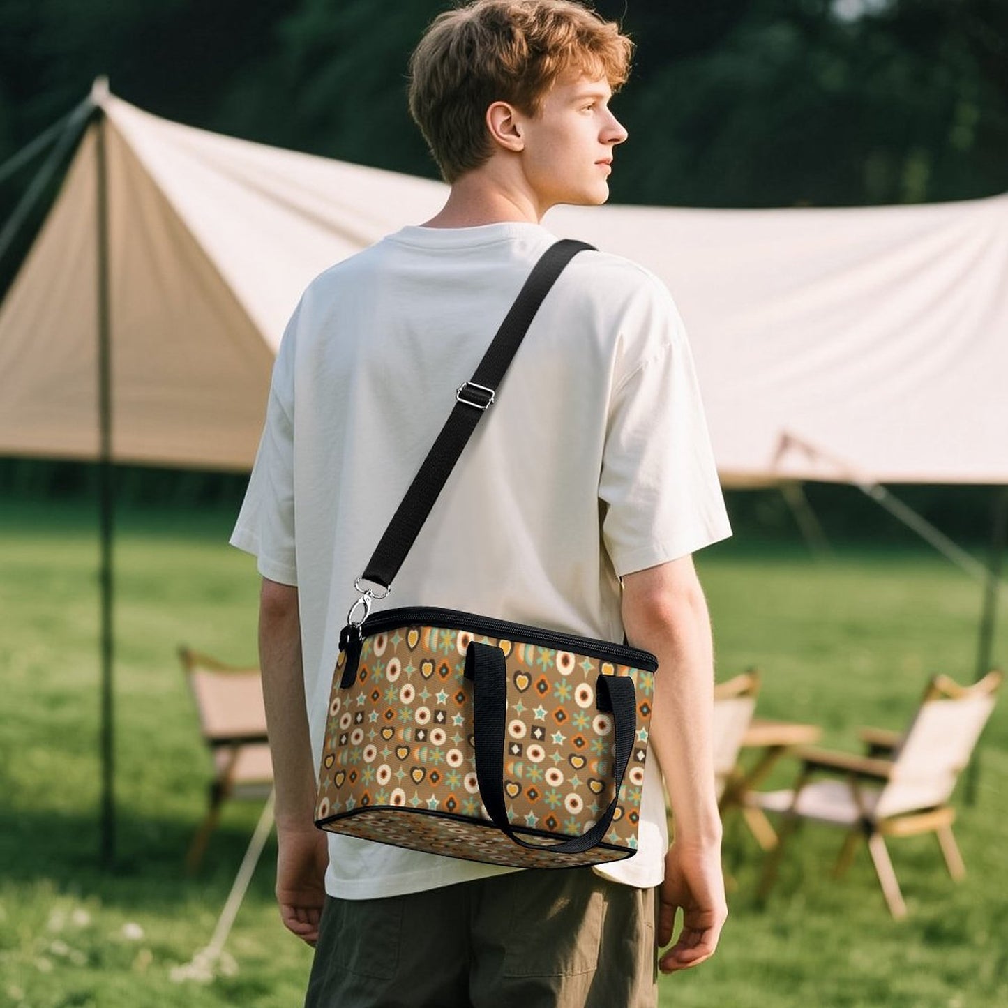 Portable Cooler Bag(All-Over Printing)