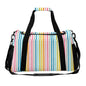 Travel Duffel Bag  - Rainbow striped