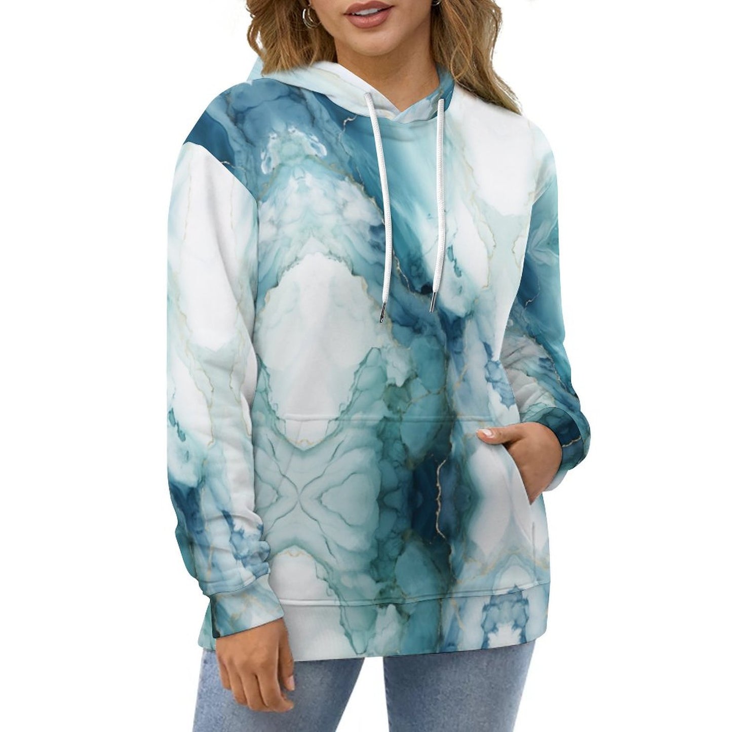 Cool Hoodie with Double-layer Cap