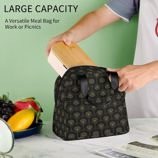 Insulated Lunch Bag with Pocket