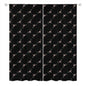 Sheer Curtain Black