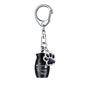 Metal Urn Pendant Suitable for Dog & Cat Cremation Urn with Filling Tools - Paw Print Ash Keepsake Keychain, Memorial Cylinder for Pet Ashes, Cremation Jewelry for Ashes Preservation