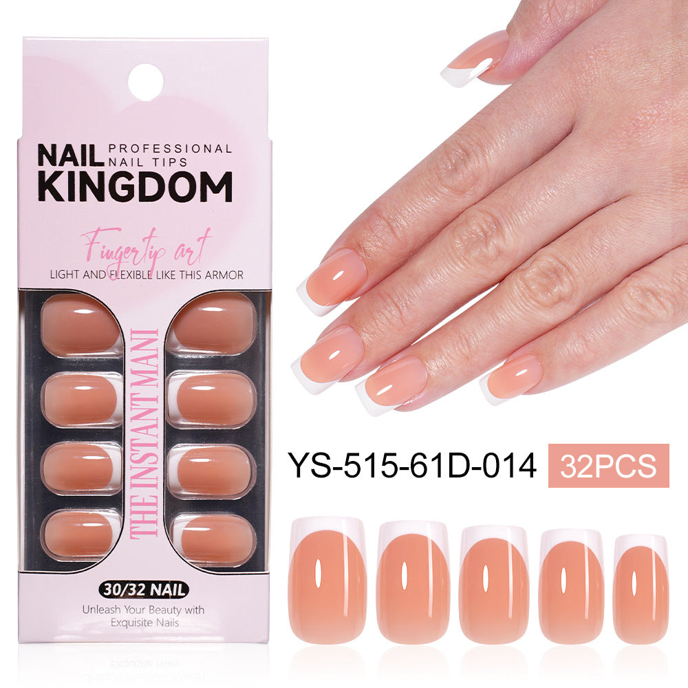 "Classic White French" - Timeless 32Pcs Press-On Nails Set – Image 6