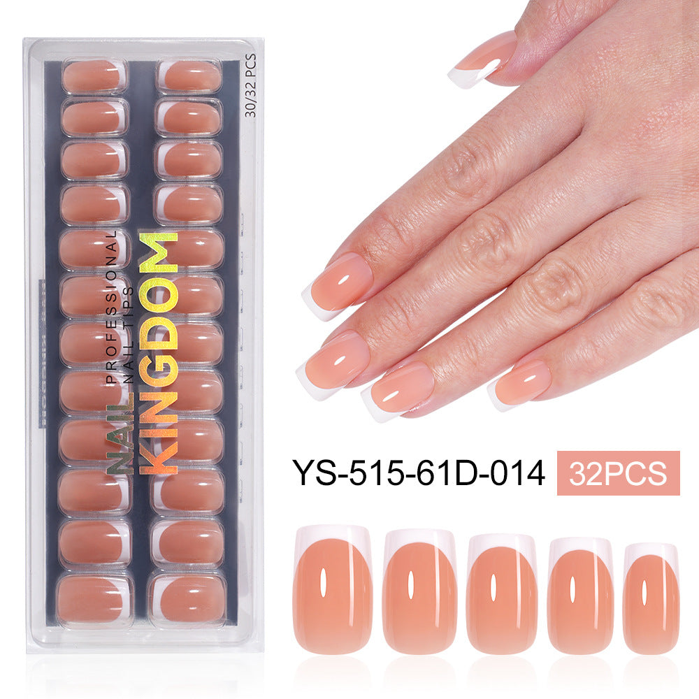 "Classic White French" - Timeless 32Pcs Press-On Nails Set – Image 18