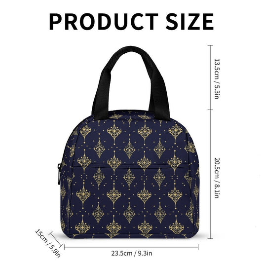 Insulated Lunch Bag with Pocket