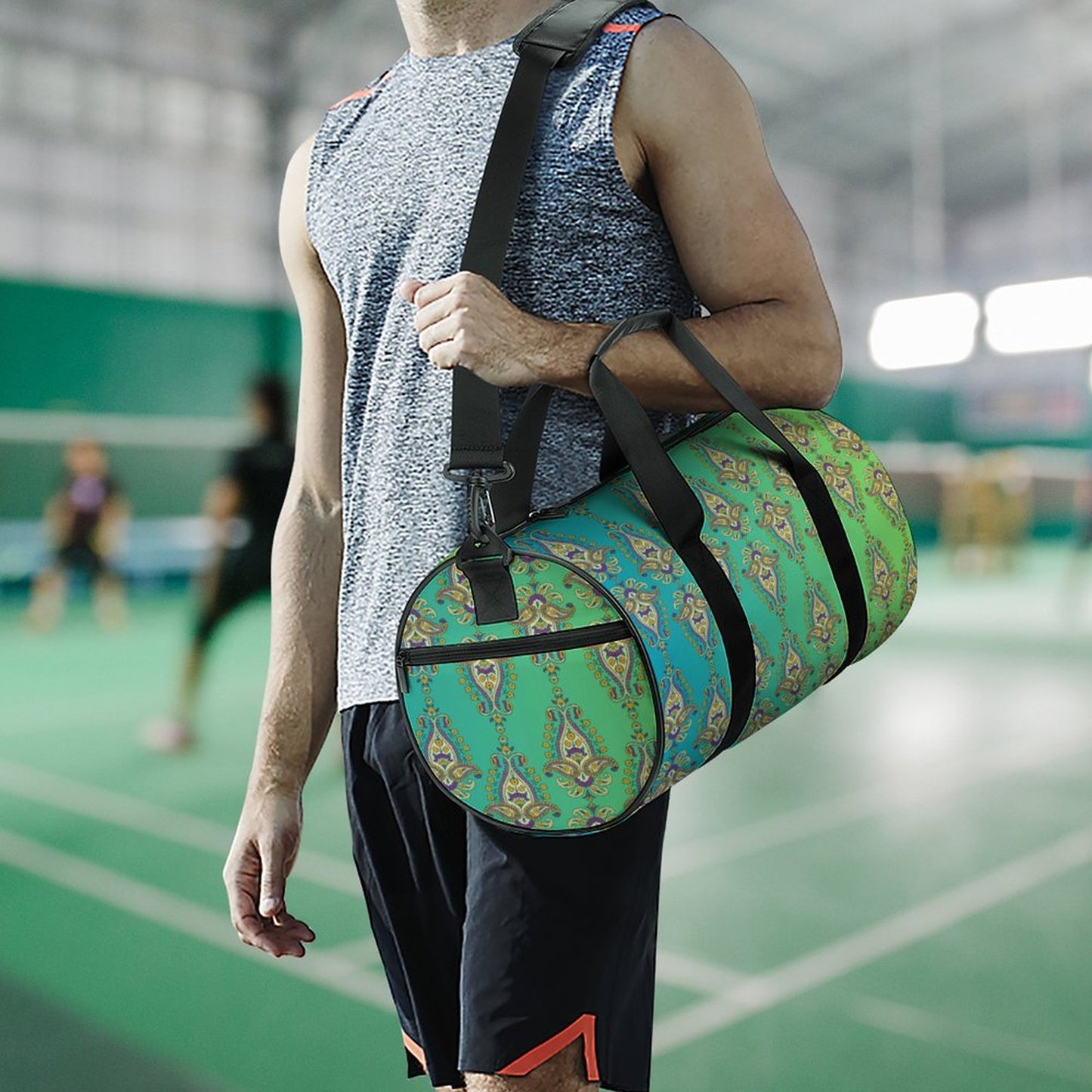 Cylindrical Gym Bag(Multi-sites)