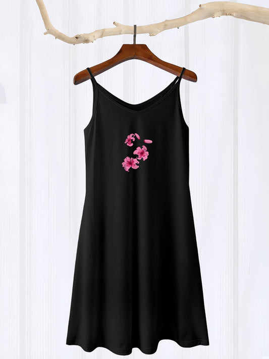 Sleeveless U-Neck Cami Dress for Women